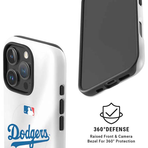 MLB Los Angeles Dodgers Home Jersey iPhone 16 Pro Magsafe Impact Case